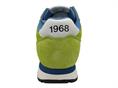 sun68 z35101 lime sneaker tessuto  uomo