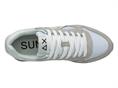 sun68 z35112 bianco sneaker tessuto  uomo