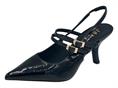 janet j-101 nero slingback  donna pelle lucida