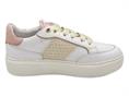 janet j-010 bianco sneakers pelle  donna