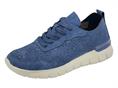 grunland sc0195 blu sneaker tessuto  donna leggere