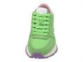 sun68 z35201 verde sneaker tessuto  donna