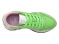 sun68 z35201 verde sneaker tessuto  donna