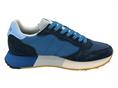 sun68 z35112 blu sneaker tessuto  uomo