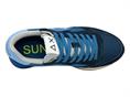 sun68 z35112 blu sneaker tessuto  uomo