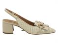 melluso v311 burro slingback  donna