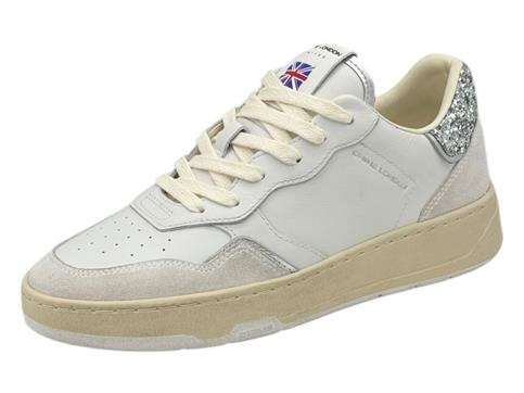 crime london 20402 bianco sneakers pelle  donna