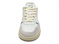 crime london 14402 bianco sneakers pelle  uomo