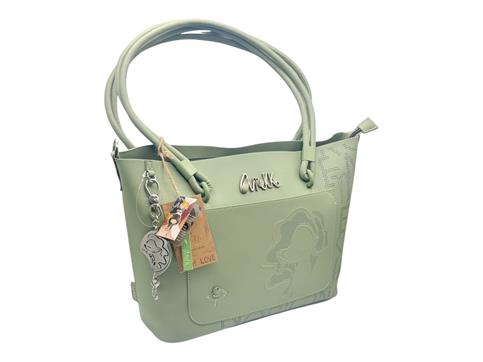 anekke bolso 40742-342 verde borsa ecopelle