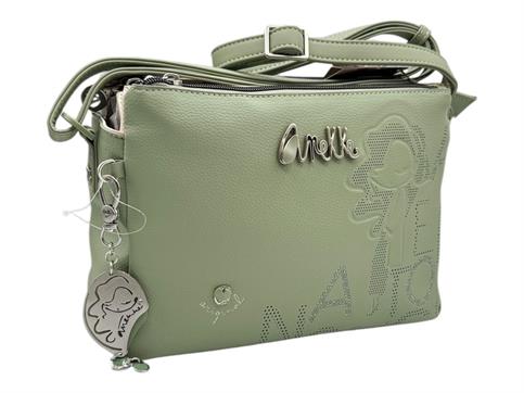 anekke bolso 40743-184 verde borsa ecopelle