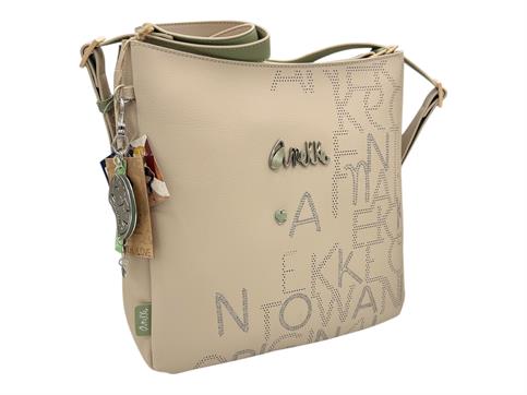 anekke mochila 40745-072 beige borsa ecopelle