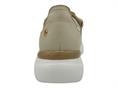 carmela 162270 beige mocassino tessuto forato donna