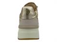 carmela 162357 beige sneakers pelle intreccita donna