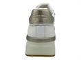 carmela 162287 bianco sneaker pelle intrecciat donna